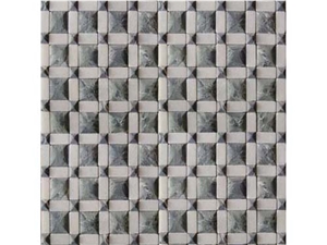 China Honey Onyx Mosaic Polished Tiles / Brick Mosaic for Bathroom Walling Design/ Floor Mosaic