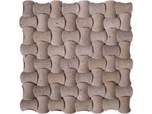 Classic Travertine Mosaic Pattern / Patio Mosaic Tiles for Flooring Classic Travertine Mosaic Pattern / Patio Mosaic Tiles for Flooring