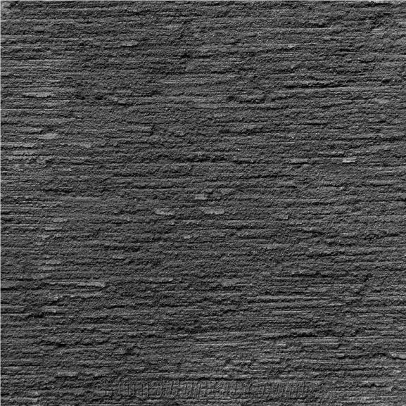 Flamed River Black Sandstone /China Black Nero Sandstone Tiles for Wall Covering Panel