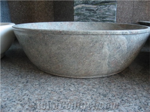 G562 Maple Red Granite Round Sinks/ Vesel Basins/ Bathroom Wash Sinks