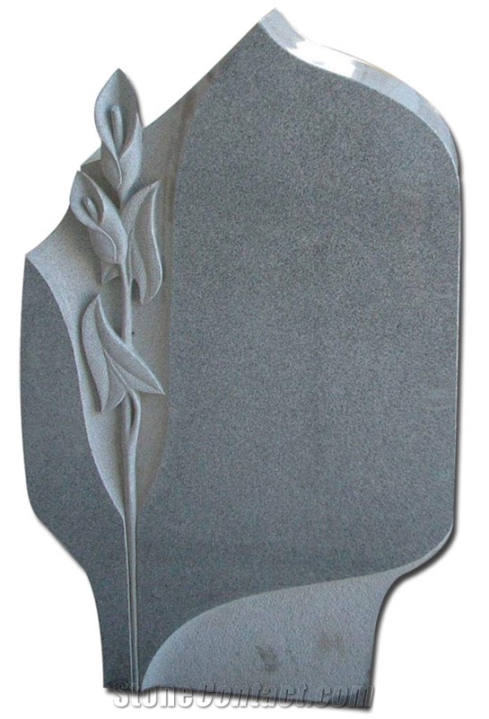 G603 Bianco Sardo Sesame White Granite Headstone /Gravestone /Engraved Tombstone