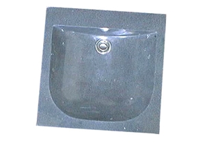 G654 Grey Granite Bath Tops/ China Impala Black Granite Vanity Top with Basins / Round Wash Basin