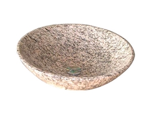 G682 Granite Sinsk/ Sunset Gold Rust Granite Round Basins
