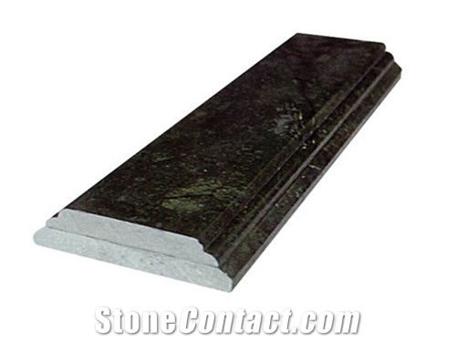 Green Forest Marble Border Lines/ Bullnose Moulding /Molding /Pencil Lines