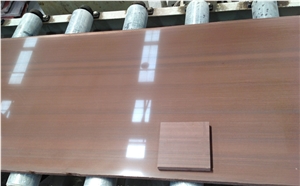 Polished China Red Wooden Vein Sandstone Tiles & Slabs/ Tiles for Wall Covering /Wall Cladding