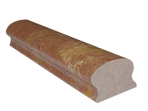 Rosso Rojo Coralito Marble Dome Moulding /Red Marble Border Lines