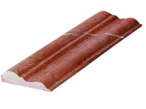 Rosso Rupas Marble Border Line & Moulding/ Building Stone
