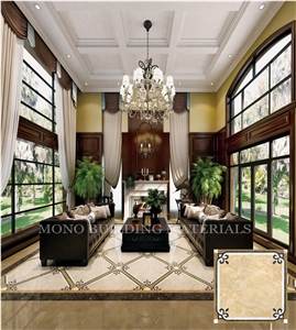Beige Marble Look Porcelain Floor Tiles Hot Sale Design,Ceramic Tiles