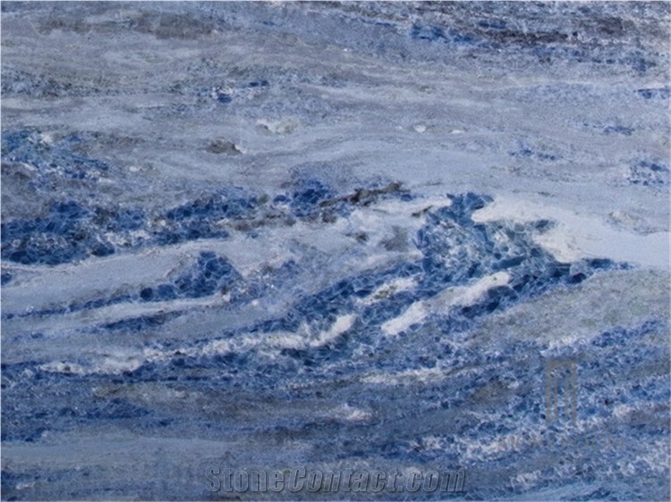 Calcite Azul Extra Marble Slabs, Calcite Blue Polished Slab