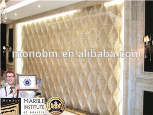 Cappuccino Background Marble Beige 3d Marble Background Decor Ceramic Backed with High Quality