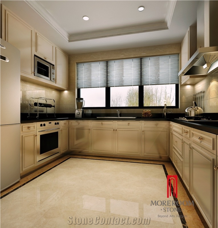 Carman Beige Porcelain Floor Tile Foshan Ceramic Tile for Home Decoration