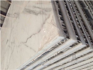 Carrara White Marble Composite with Aluminium Honeycomb Stone Panel