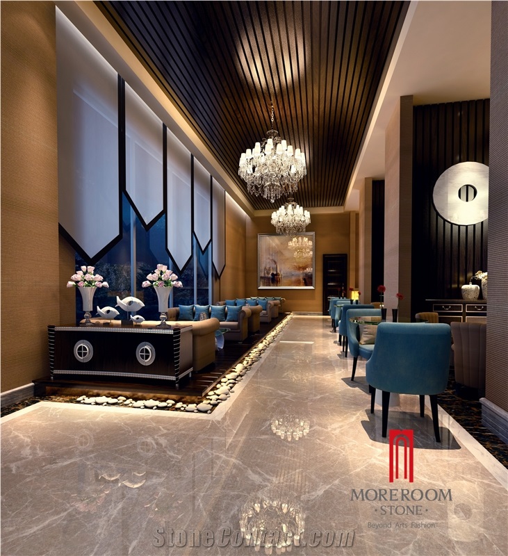 Casky Grey Pattern Marble Tile Artificial Marble Stone Ceramic Tile Price