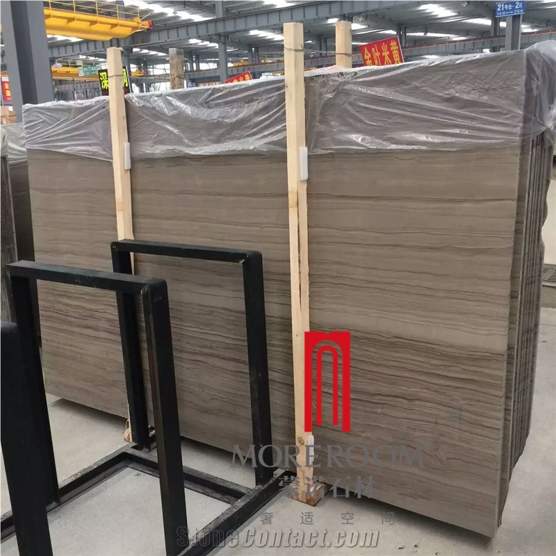 Dark Grey Wood Grain Marble Stairs, Grey Marble Floor Design Pictures