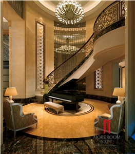 Golden Rose Porcelain Tiles, Polished Ceramic Tile for Home Decoration