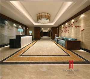 Golden Rose Porcelain Tiles, Polished Ceramic Tile for Home Decoration