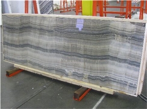 Greige Onyx, Italian Grey Onyx Slabs, Grey Jade Tiles, Gris De Jade