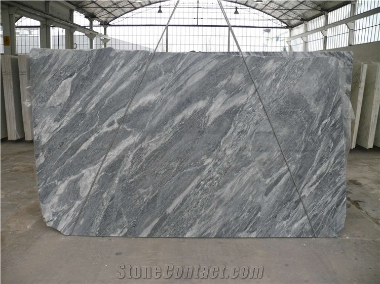 Grey Bardiglietto Marble Slab & Tile for Hotel