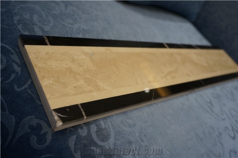 Mixcolor Marble Border Mosaic Border 150x600mm