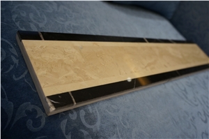Mixcolor Marble Border Mosaic Border 150x600mm