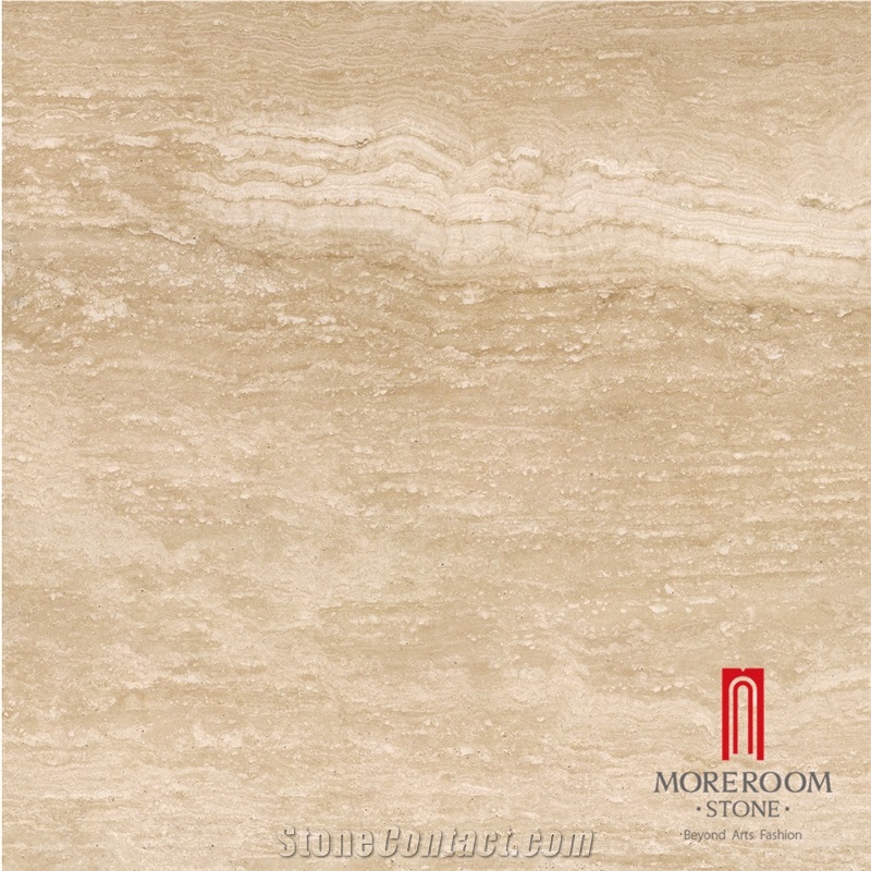 Roman Travertine Foshan Full Polished Tiles Floor Ceramic Porcelain 60 X 60cm