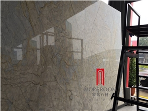 Silver Golden Marble Temple Designs for Home 3d Wall Panels