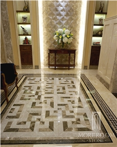Turkey Cicily Grey Laminated Marble Border,Skirting,Floor Border Decos
