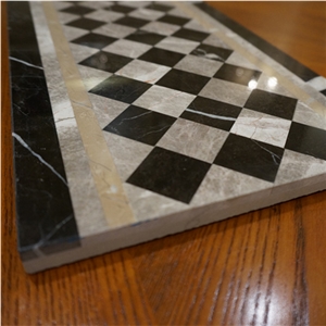 Turkey Cicily Grey Laminated Marble Border,Skirting,Floor Border Decos
