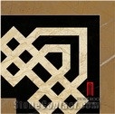 White Marble Grey Marble Showroom Design Ceramic Tile
