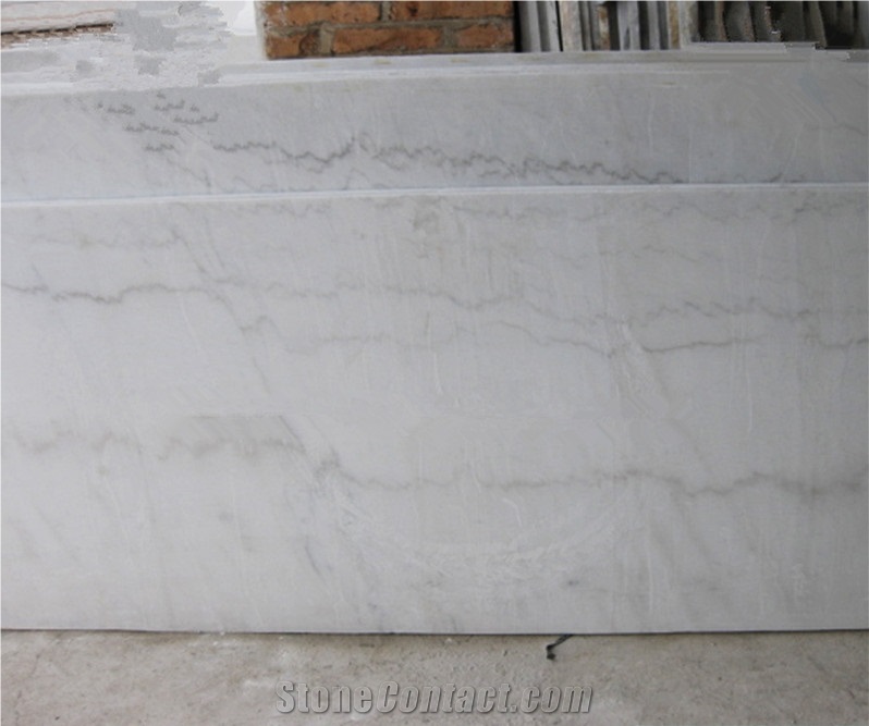 Space Silver, Sky Silver Turkey Marble Steps & Risers