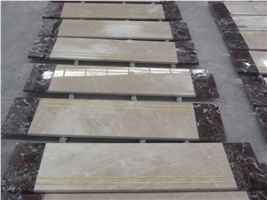 Tundra Grey Iran Marble Steps & Risers
