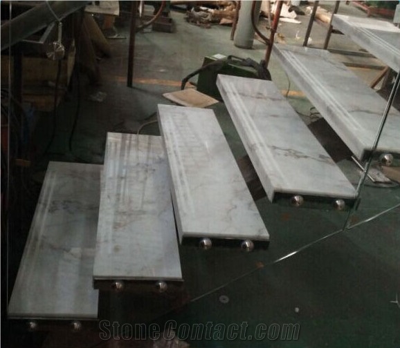 Turkey Grey Turkey Marble Steps & Risers