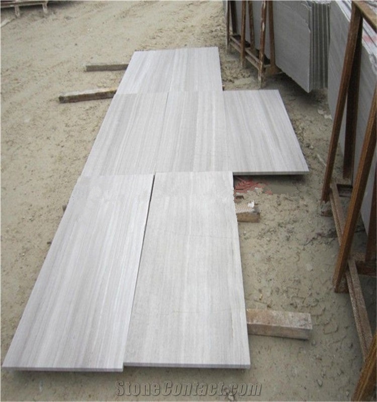 Venice White Chinese Marble Steps & Risers