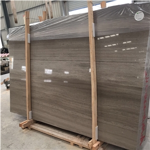 Wooden Grey Marble Slabs & Tiles, Chinese Grey Marble, Grey Polished Marble Floor Covering Tiles, Wall Tiles