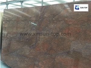 Brown Chocolate Quartzite Slabs & Tiles
