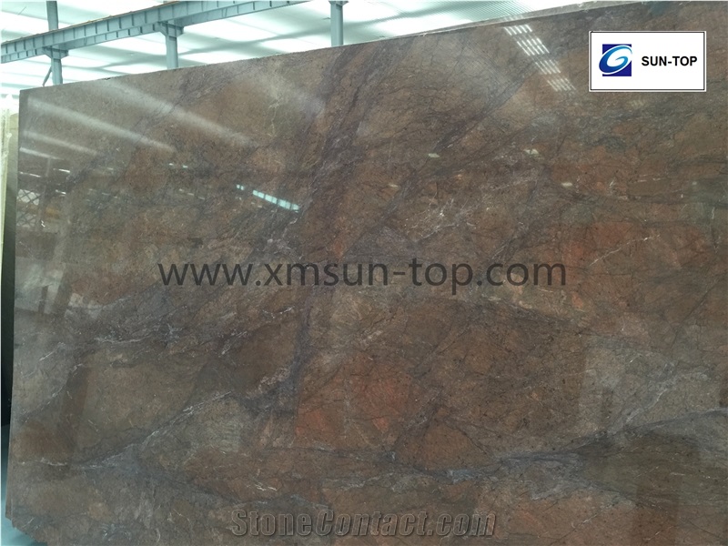 Brown Chocolate Quartzite Slabs & Tiles