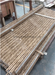 Crystal Emperador Light Brown Marble Molding & Border