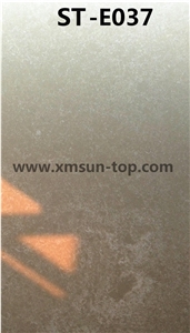 Light Brown Artificial Quartz Stone Slab & Tile/Engineered Stone Slab/Floor & Wall Tile/Wall Covering/Floor Covering/Polished Surface/Silestone