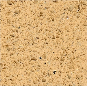 golden quartz tiles & slabs, yellow engineered stone flooring tiles, terrazzo 