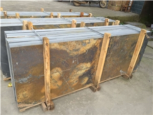 Rusty Slate Slabs/ Rusty Slate Tiles/ Slate Wall Tiles/ Slate Foor Tiles /Natural Slate /Rusty Slate