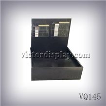 Countertop Metal Rack Displaying Stone, Quartz, Marble and Granite