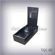 Countertop Metal Rack Displaying Stone, Quartz, Marble and Granite
