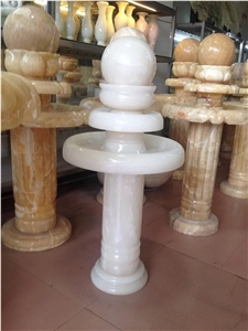 Ball Fountains,Onyx Stone Fountains