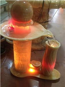 Ball Fountains,Onyx Stone Fountains