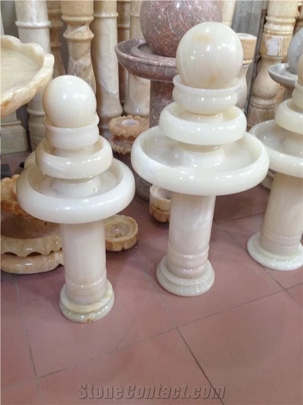 Ball Fountains,Onyx Stone Fountains