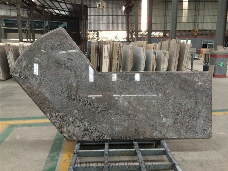 Bianco Antico Granite Kitchen Countertop, Grey Granite Kitchen Countertops