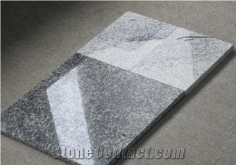 China Misty Impala Black Granite Slab Tile