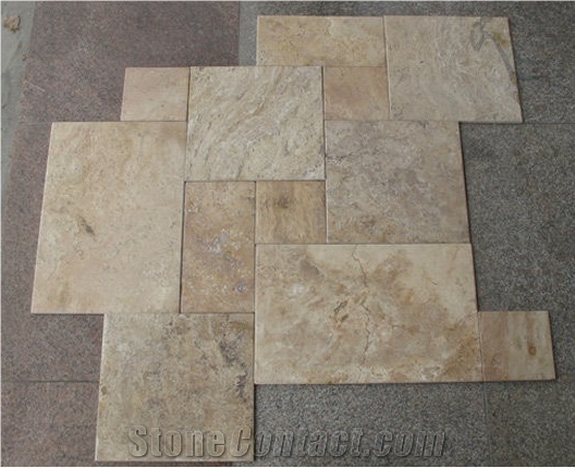 Coffee Travertine Pattern Tiles