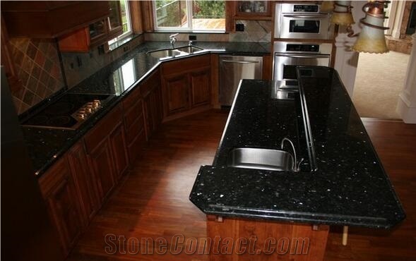 Emerald Pearl Granite Countertop, Green Granite Kitchen Countertop