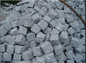 G603 Granite Cobble (G603 Granite Paving Stone, G603 Cube Stone)